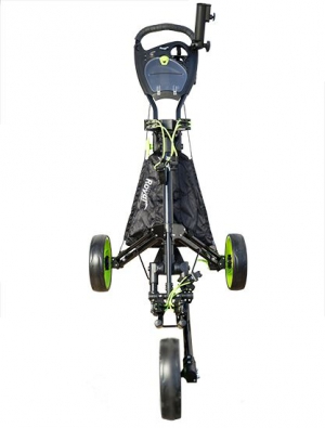 One click 3 hjulst tralle - grønn i gruppen Royalgolf / Traller / 3 hjul hos Golfhandelen Ltd (RGPREM 3 hjul gronn)